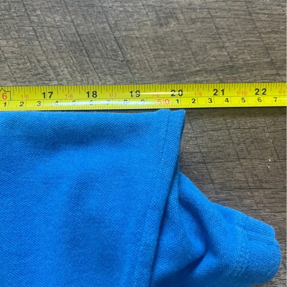Banana Republic Polo Mens Size Small Blue Casual Preppy Basic Everyday Staple